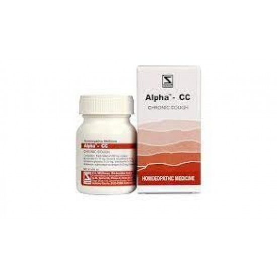 Dr. Willmar Schwabe India Alpha - CC (Chironic cough 20GM) Pack of 2
