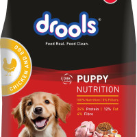 Drools Puppy Dry Dog Food 1.2Kg Pack | Chicken and Egg Flavour | Optimal Growth | Healthy Coat & Skin | Strong Immune System | Enhanced Palatability