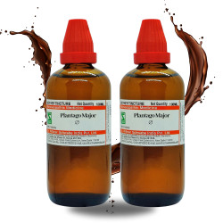 Dr Willmar Schwabe India Plantago major Q 200ML (100mlx2) || Mother Tincture || Schwabe Homeopathy Medicine