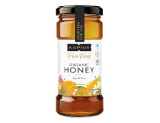 Kapiva Organic Honey 500gm | NMR tested | Unprocessed & Unpasteurized Honey |100% Raw Pure & Natural | Strengthens Immunity | 0% Added Sugar No Preservatives