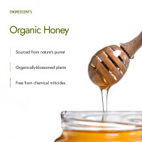 Kapiva Organic Honey 500gm | NMR tested | Unprocessed & Unpasteurized Honey |100% Raw Pure & Natural | Strengthens Immunity | 0% Added Sugar No Preservatives
