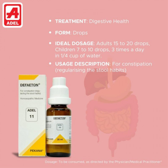 ADEL No. 11 (DEFAETON) Constipation Drops (20ml) (1)