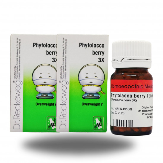 Dr Reckeweg Phytolacca berry 3x tablets || 20gx2