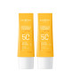 Dot & Key Vitamin C + E Super Bright Sunscreen SPF 50 Combo (Pack of 2, 50gm each) | Water-Light, UVA/UVB & Blue Light Protection | For Even Toned & Glowing Skin | No White Cast, | For All Skin Types