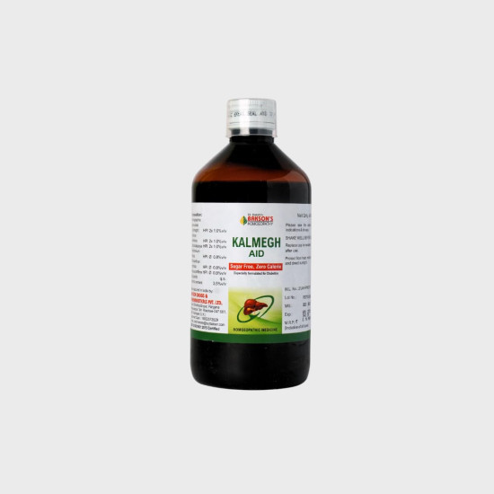 Dr. Bakshi's BAKSON'S HOMOEOPATHY KALMEGH AID (SUGAR FREE) (450 ML)