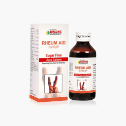 Dr. Bakshi's BAKSON'S HOMOEOPATHY RHEUM AID SYRUP (SUGAR FREE) (230 ML) - Effective Joint Pain Relief