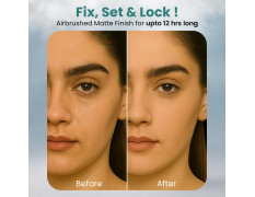 FACESCANADA Ultime Pro Matte Makeup Fixer,100Ml|Long Lasting Makeup Setting Spray|Keeps Makeup Intact|Flawless Matte Finish|Hydrates,Soothes&Refreshes Skin|Non Drying&Controls Oil,1 Count