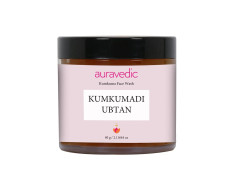 Auravedic Kumkumadi Tailam Ubtan Face Wash For Glowing Skin Kumkumadi Oil Ubtan Powder Face Cleanser For Skin Brightening All Natural Dried Herbs Flowers Paraben Free 60gm