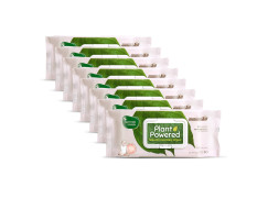 Mother Sparsh Natural Care Baby Wipes 60 Pcs (Pack of 8) I 100% Plant Made Fabric From Forest Land | Gentle + Cleanse (with Grapefruit) Wet Wipes For Baby I Cotton Cloth Like Bigger Sheets