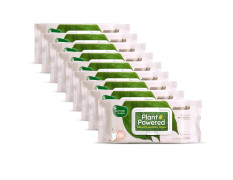 Mother Sparsh Natural Care Baby Wipes 60 Pcs (Pack of 9) I 100% Plant Made Fabric From Forest Land | Gentle + Cleanse (with Grapefruit) Wet Wipes For Baby I Cotton Cloth Like Bigger Sheets