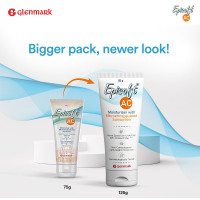 Episoft Ac Lightweight Moisturizer With Microencapsulated Spf 30 Sunscreen|Acne Safe|All Skin Types|Paraben & Fragrance Free|Dermatologist Prescribed|Suitable For Men & Women's|125Gm,1 Count