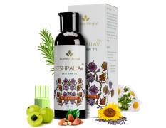 Avimee Herbal Keshpallav Plus Hair Oil for Men & Women | Keshpallav hair oil | Non Oily Non Greasy with Soothing Fragrance | With Rosemary to Fight Hair Fall | 100 ml