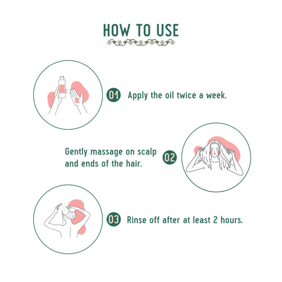 Avimee Herbal Keshpallav Plus Hair Oil for Men & Women | Keshpallav hair oil | Non Oily Non Greasy with Soothing Fragrance | With Rosemary to Fight Hair Fall | 100 ml