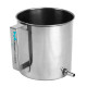 Medono India Stainless Steel Enema Pot  (Niruha Basti) with Tube & Nozzles, 1.5L - Eco-friendly, Sturdy & Durable