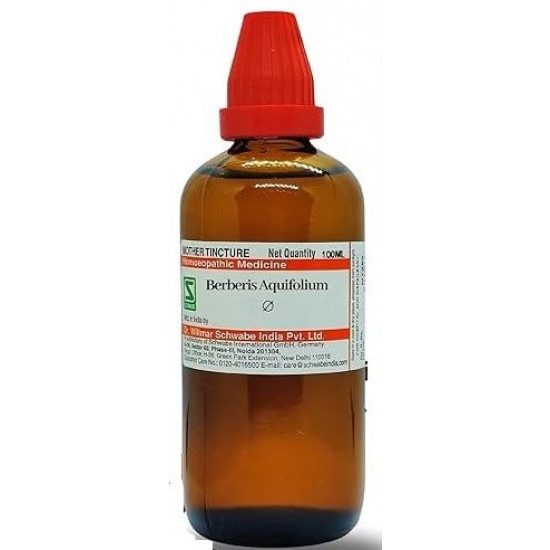 Dr Willmar Schwabe India Berberis Aquifolium Q - 100ML - (Pack of 1) Mother Tincture