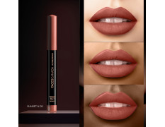 FACES CANADA Ultime Pro HD Intense Matte Lips + Primer - Sunset N05, 1.4g | 9HR Long Stay | Primer Infused For Flawless HD Matte Finish | Intense Color Lightweight Silky Smooth Cream Application