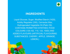 Winola Gummy Bears - Chewy Candies | Gelatine Free Imported Gummies 100% Veg (1 kg)