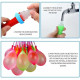 Holi Water Balloon/Quick Water Filling Balloons for Kids Boys, Girls - Festival Summer Fun - Gift Item for Family, Friends, Children Pack of 3 Holi Water Balloon/Quick Water Filling Balloons for Kids Boys, Girls - Festival Summer Fun - Gift Item for Family, Friends, Children Pack of 3