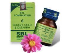 SBL Bio Combination 6 Cough Cold Homeopathy (25g)