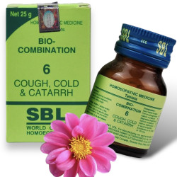 SBL Bio Combination 6 Cough Cold Homeopathy (25g)
