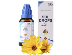 SBL Drops No 3 Urinary Track Infection (30ml) - Set of 1 Bottle