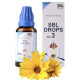 SBL Drops No 3 Urinary Track Infection (30ml) - Set of 1 Bottle