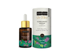Kapiva Kumkumadi Glow Serum (30Ml) | For Brighter & Glowing Skin | Helps Reduce Dark Spots & Pigmentation