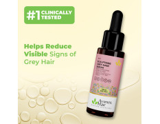 Avimee Herbal Scalptone Grey Hair Serum with Hyaluronic Acid & Caffeine | Toxin Free | Light-weight, Non-sticky & Odourless formula | For All hair types | 25 ml