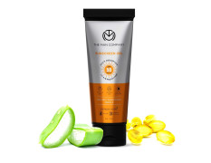 The Man Company Oil-Free Sunscreen SPF50 PA+++ For Men- 50gm | Sunscreen Gel for Oily, Combination & Normal Skin | Broad Spectrum UV A/B Protection | No White Cast | Non-Greasy & Lightweight