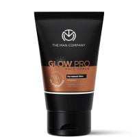 The Man Company Glow Pro Face Scrub for Skin Brightening - 100ml | Deep Cleansing | Removes Blackheads, Excess Oil, Dirt & Impurities | Paraben & SLS Free | All Skin Types