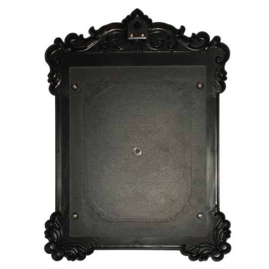 Kotak Sales Radha Krishna God Spiritual Idol Photo Frame Wall Hanging Decorative Interior Plastic Acrylic 3D Design Durable Frame Brings Positive Energy Size 34 X 23 Cm (Copper)