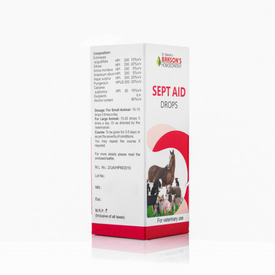 Bakson Veterinary | Sept Aid Drops | 30ml