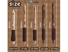 FunBlast Gel Pens for Writing, 5 Pcs Gel Pen with Comfortable and soft Grip for Smooth Writing, Kawaii Pens, Stationery for School & Office, Birthday Return Gift, Blue Ink