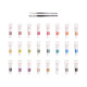 Camel Artist Acrylic Colours 24 Shades, 9ml with 2 Artist Brushes