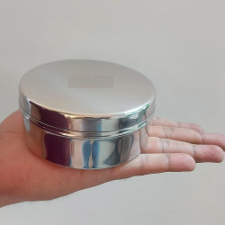 Stainless Steel Small Dabbi Set For Kitchen|Steel Dabbi Set|Steel Boxes For Kitchen|Stainless Steel Small Dabbi Set Of 10 Pcs 50 ml