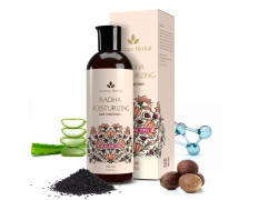 AVIMEE HERBAL Radha Moisturizing Hair Conditioner With Hyaluronic Acid | 24 Hrs Deep Hydration & Nourishment, Repairs Dry & Damaged Hair | For Men & Women | 200 Ml, Vanilla, 1 Count