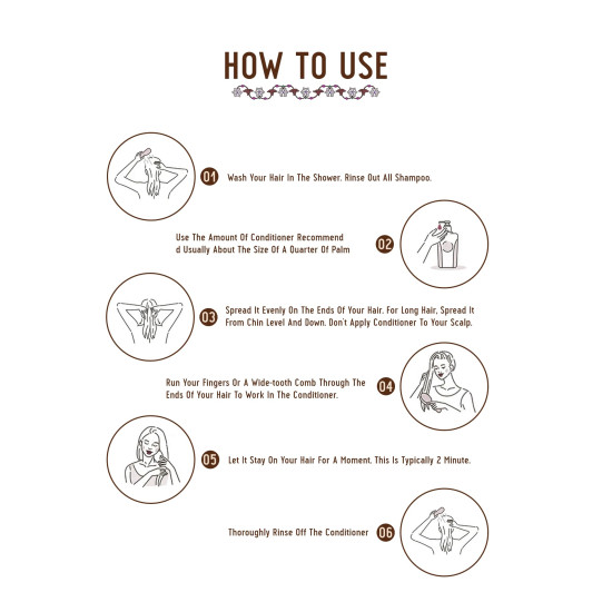 AVIMEE HERBAL Radha Moisturizing Hair Conditioner With Hyaluronic Acid | 24 Hrs Deep Hydration & Nourishment, Repairs Dry & Damaged Hair | For Men & Women | 200 Ml, Vanilla, 1 Count