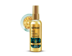 Streax Frizz Control Hair Serum for Dry Frizzy Hair- 100 ml, 72hrs Frizz Free Hair, For Women & Men, With Bio – Elixir, 84% Frizz Reduction & 11X smoothness