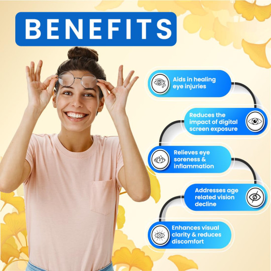 Isotine Gold Pack Eye Drops & ISO Neuron Capsules for Serious Eye Problems with Goodness of 15+ Ayurvedic herbs (10ml x 4 drops, 60 Caps).