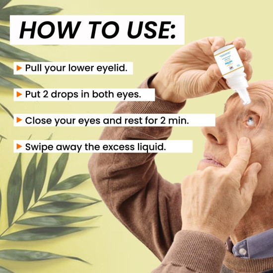 Isotine Gold Pack Eye Drops & ISO Neuron Capsules for Serious Eye Problems with Goodness of 15+ Ayurvedic herbs (10ml x 4 drops, 60 Caps).