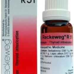 Dr Reckeweg R51 - Homeopathic Remedy for Perspiration and Palpitations