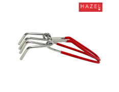 HAZEL Stainless Steel Pakad Tongs for Kitchen | Sturay Pakkad, Chimta Utensil Holder Kitchen Tools (Pakkad)