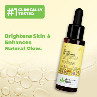 Avimee Herbal 10% Vitamin C Serum for Glowing Skin | Enriched with Hyaluronic Acid | Non Irritating, Safe for Sensitive Skin | Non Sticky | Clinically Proven Formula | For Men and Women| 25 mL Avimee Herbal 10% Vitamin C Serum for Glowing Skin | Enriched with Hyaluronic Acid | Non Irritating, Safe for Sensitive Skin | Non Sticky | Clinically Proven Formula | For Men and Women| 25 mL