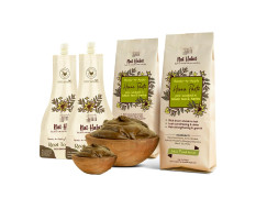 Nat Habit Ready-To-Apply Henna Paste & Root Touch Up - The Ideal Combo For Hair Deep Conditioning & Hair Fall With Rich Dark Brown Color (Combo Pack of 3)