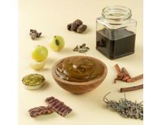 Nat Habit Ready-To-Apply Henna Paste & Root Touch Up - The Ideal Combo For Hair Deep Conditioning & Hair Fall With Rich Dark Brown Color (Combo Pack of 3)