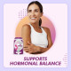 HealthyHey Nutrition Woman Plus Soy Isoflavones with Calcium - 60 Vegetable Capsules