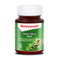 Baidyanath Aloe Vera 60 Tablets | Nutritional Supplement For Healthy Skin And Liver | Eliminates Toxins And Boosts Immune System (Pack of 1)
