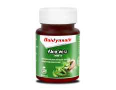 Baidyanath Aloe Vera 60 Tablets | Nutritional Supplement For Healthy Skin And Liver | Eliminates Toxins And Boosts Immune System (Pack of 1)