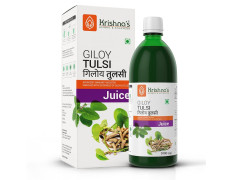 Krishna's Giloy Tulsi Juice, Enriched With Goodness of Giloy & Tulsi, No Artificial Colors or Flavours & Gluten Free - 1000 ml (Pack of 1)