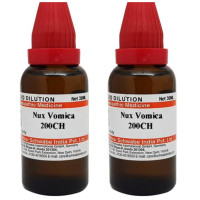 Dr. Willmar Schwabe India Nux Vomica 200 CH 30ml (Pack of 2)